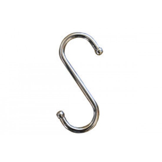 100mm S Hook with Ball Ends