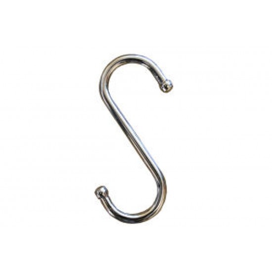 100mm S Hook with Ball Ends