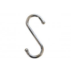 100mm S Hook with Ball Ends