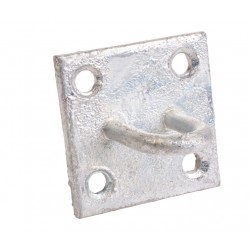 50 x 50mm Chain Staple on Plate