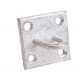 50 x 50mm Chain Staple on Plate