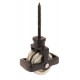 44mm Double Screw Cast Pulley with Cast BZP Wheel