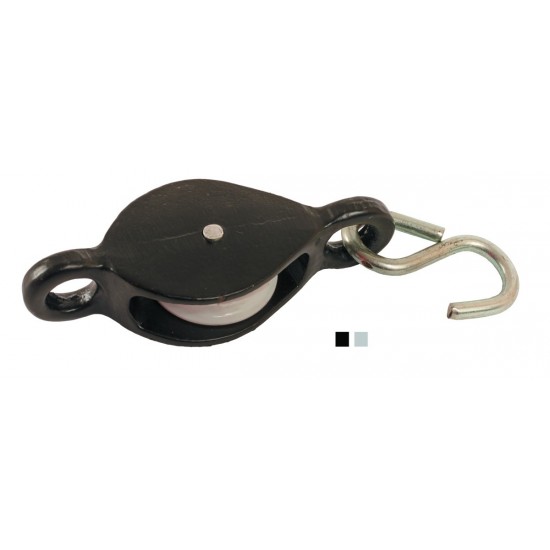38mm Single Cast Pulley & Hook