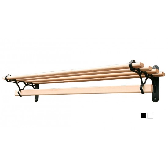 2.1m Ornate Five Lath Shelf Set