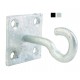 50mm x 50mm Chain Hook on Plate